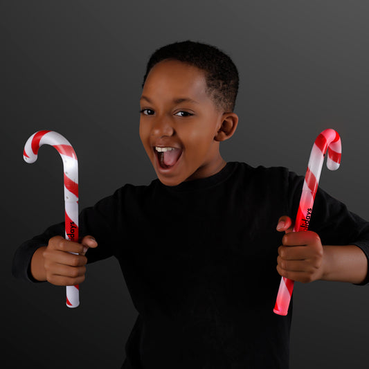 Christmas Candy Cane Light Wands