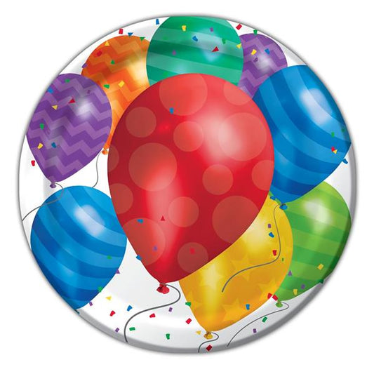 Balloon Blast 8 3/4" Plates (8 per pack)